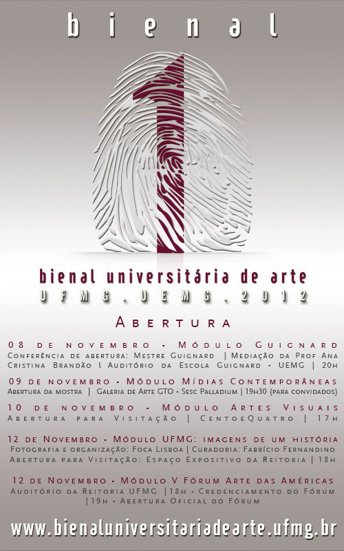 Bienal Universitária 1 - a artista e a obra